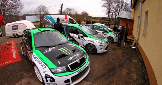 Testy Fiesta Trophy i Fabii WRC